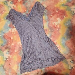 Hollister Lace V-Neck Dress
